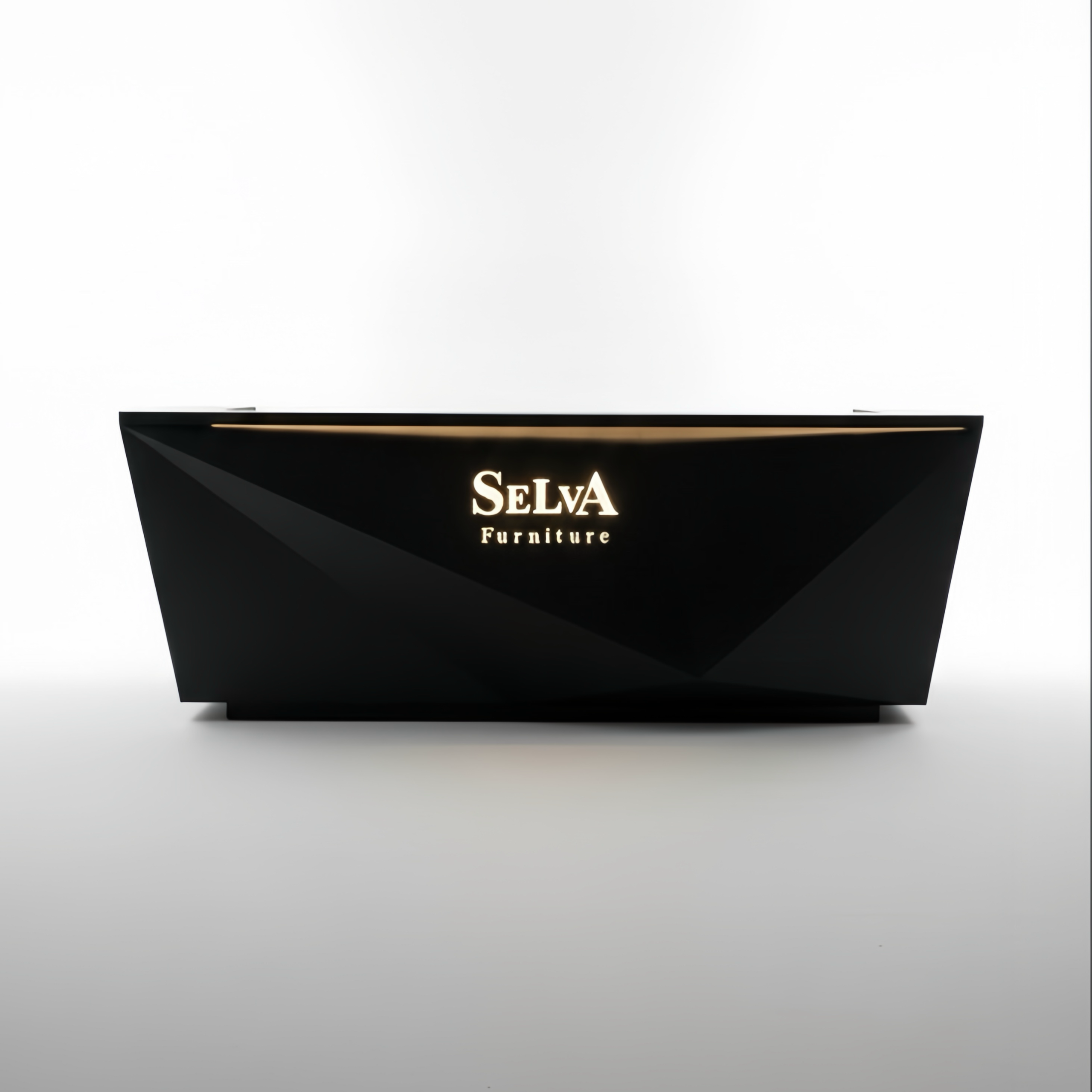کانتر منشی لوکس | پروژه Selva Furniture توسط متال ساین